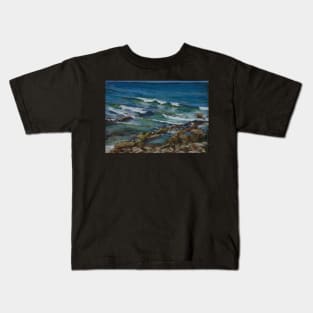 South Boomerang Beach Kids T-Shirt